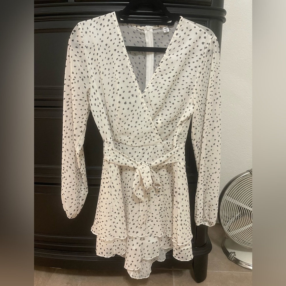 Long Sleeve Romper - S